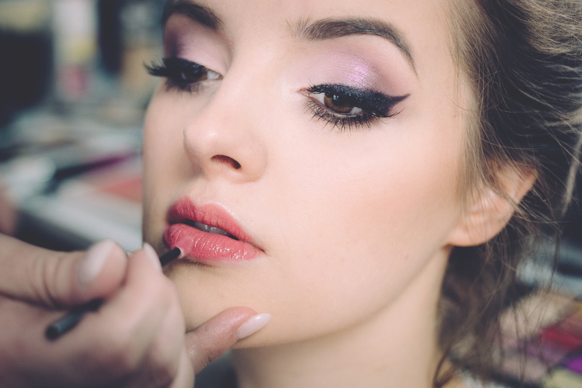 Professional makeup and beauty treatment